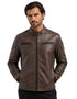 Chamarra Perry Ellis Portfolio Tipo Racer Café