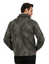 Chamarra Perry Ellis Portfolio Cuello Borrega Gris