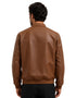 Chamarra Perry Ellis Portfolio Cuello Mao Café Oscuro
