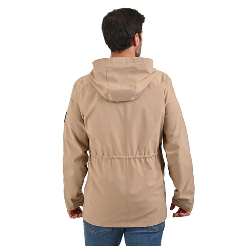 Chamarra ligera Portfolio para hombre khaki