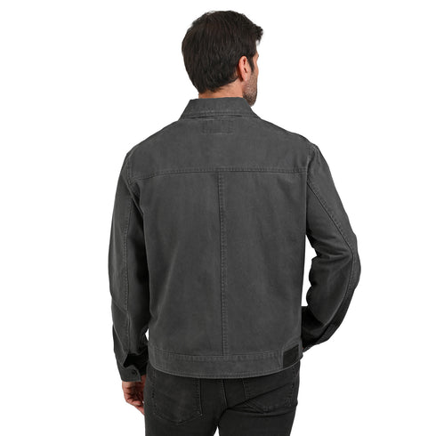 Chamarra ligera Portfolio para hombre gris oscuro