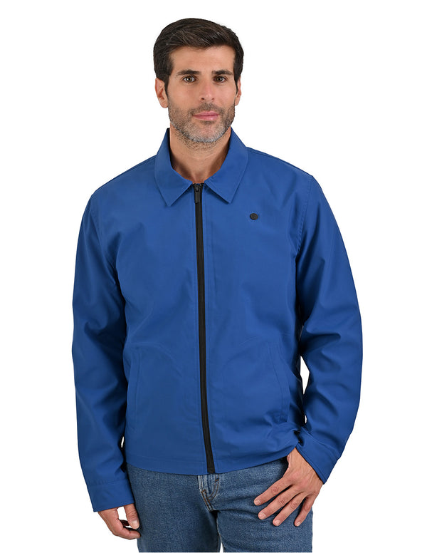 Chamarra casual Perry Ellis ligera en color Azul para Hombre.
