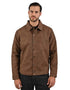 Wrangler Chamarra casual para Hombre en Piel Sintética color Café.