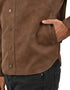 Wrangler Chamarra casual para Hombre en Piel Sintética color Café.