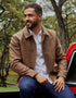 Wrangler Chamarra casual para Hombre en Piel Sintética color Café.