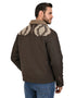 Chamarra imitacion lana WRANGLER vaquera con borrega en cuello para caballero
