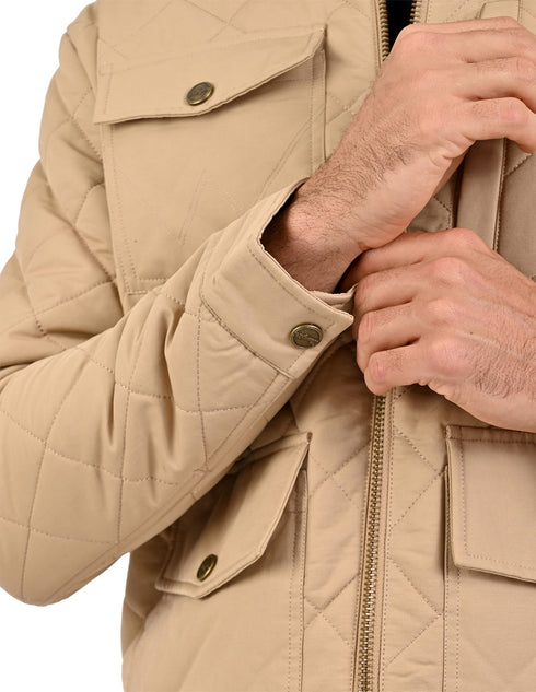 Chamarra WRANGLER para caballero en color Beige.