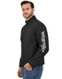 Chamarra WRANGLER para caballero casual en color negro.