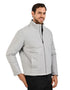 Chamarra gris Wrangler para hombre en material reflectante.
