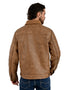 Chamarra Wrangler Hombre Trucker Borrega Café