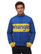 Chamarra Wrangler Hombre Rodeo Acolchada Azul/Amarillo