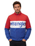 Chamarra Wrangler Hombre Rodeo Acolchada Rojo/Blanco