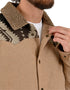 Chamarra Wrangler Hombre Western con Borrega Taupe