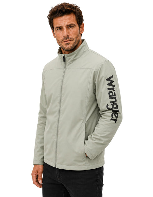 Chamarra Wrangler Hombre Tipo Deportiva Taupe