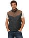 Chaleco Wrangler Hombre Acolchado Western Negro