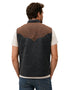 Chaleco Wrangler Hombre Acolchado Western Negro