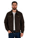 Chamarra Wrangler Hombre de Pana Café Oscuro