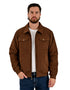 Chamarra Wrangler Hombre de Pana Café Claro