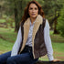 Chaleco imitacion piel WRANGLER con sherpa para dama