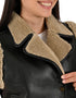 Chaleco Wrangler Dama Forrado con Borrega Negro