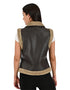 Chaleco Wrangler Dama Forrado con Borrega Café