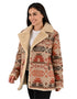 Chamarra Wrangler Dama Borrega Western Beige