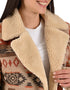Chamarra Wrangler Dama Borrega Western Beige