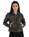 Chamarra Wrangler Dama Cuello Camisero Gris